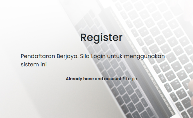 compelete register page
